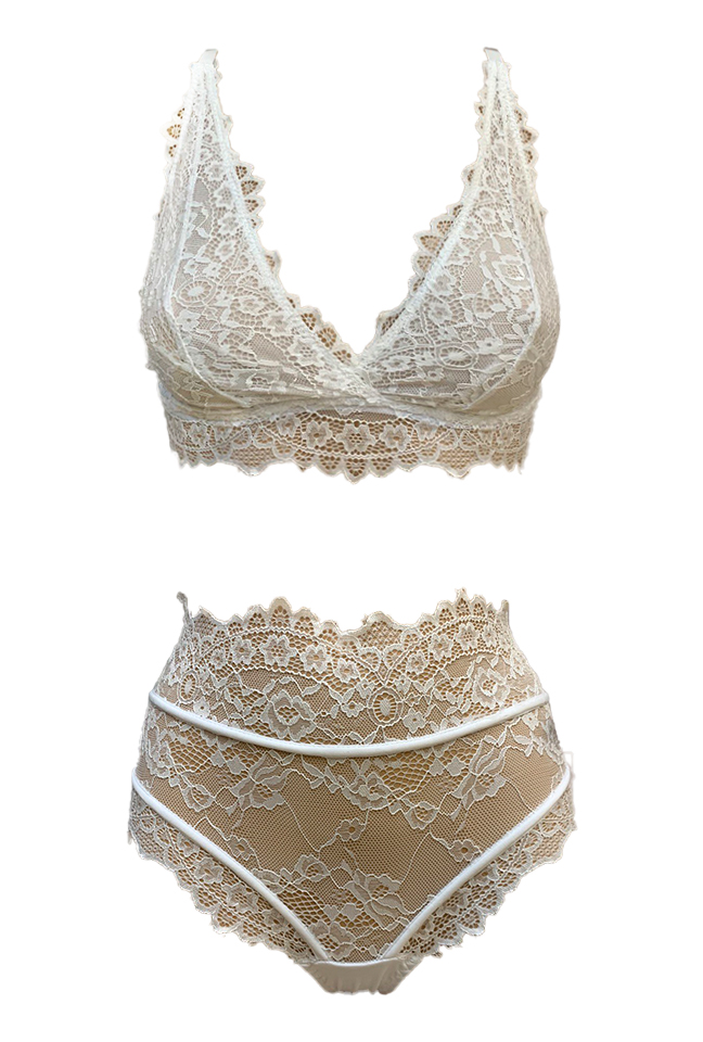 Ensemble Masha blanc