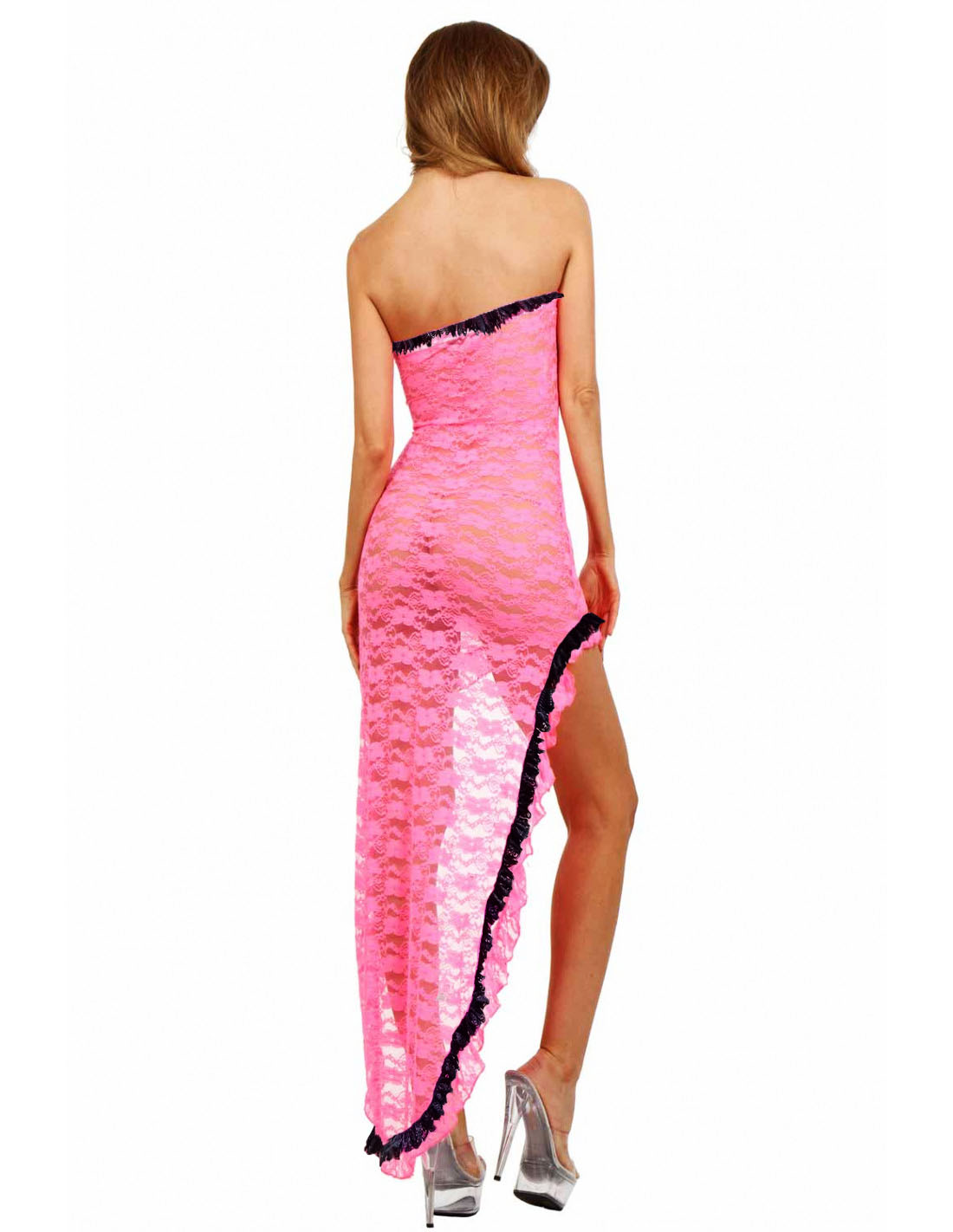 Nuisette longue Capri fushia