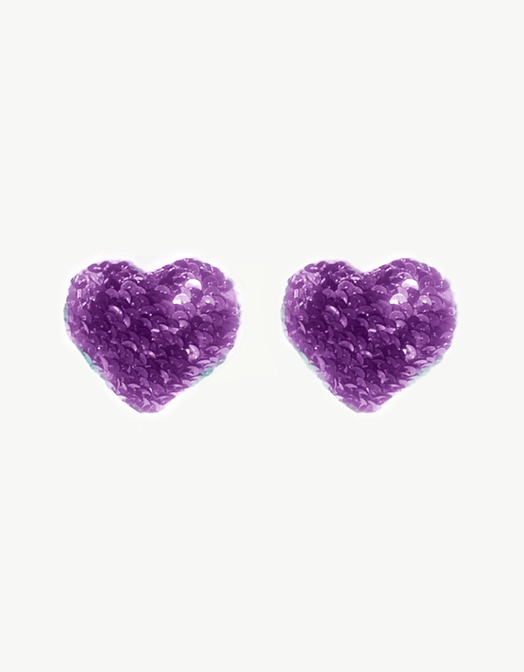 Nippies coeur mauve